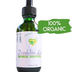 Dandelion Leaf Tincture Pure Liquid Herbal Drops for Liver & Digestive Aid 2oz