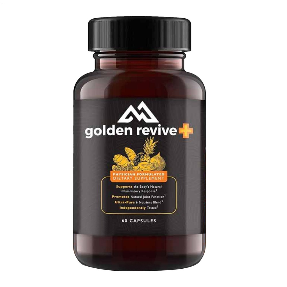 Golden Revive+Joint Support Supplement Containing Quercetin and Magnesium