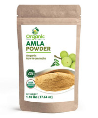 Organic Amla Powder – 1.10 Lbs (17.64 Oz) | Amalaki, USDA Organics, Non-Gmo, Kos