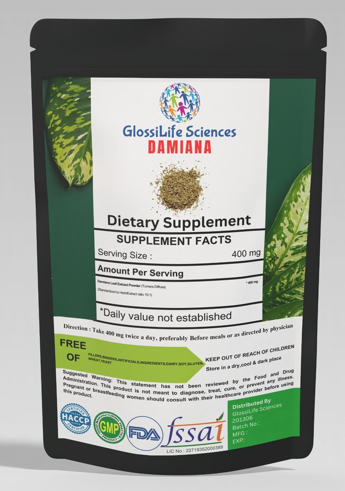Damiana Leaf Extract Powder 10:1 Extract