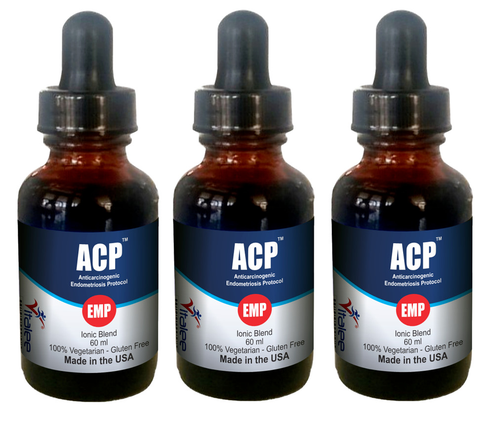 ACP-EMP Endometriosis Disorder Ionic Economy-Pack of 3 Bottles (3X60 ml)