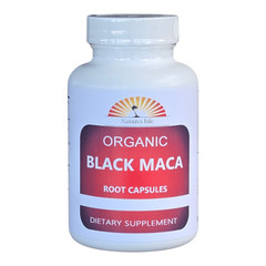 Black Maca Root Capsules – Organic
