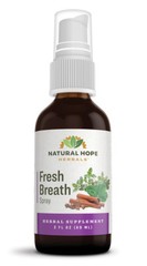 FRESH BREATH SPRAY Liquid Herbal Extract Tincture with Peppermint Natural Blend
