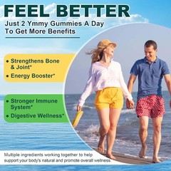 Sea Moss Gummies -Apple Cider Vinegar – Boost Immunity Improve Skin,Joint Health