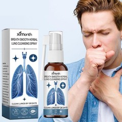 BREATH Smooth Herbal Lung Cleansing Spray Relieve Lung Discomfort G7U01212 RY .