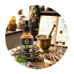 Valerian Root Extract Tincture Stress Sleep Support Many Sizes EASY Liquid Drops