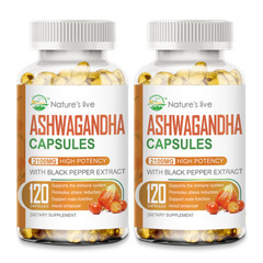 2100MG ASHWAGANDHA HIGH CONCENTRATION ROOT EXTRACT TABLETS MOOD VITALITY LIBIDO