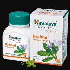 Himalaya Brahmi for Mind Wellness, 60 Tablets, Free Ship
