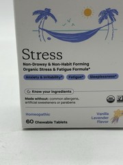 Genexa Stress, Anxiety,irritability, Fatigue,Sleeplessness, 60 Count-01/2026