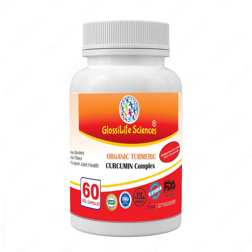 Turmeric Complex with Curcumin 95% Boswellia Ginger & BioPerine.