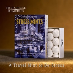 Historical Remedies Stress Mints (1 Pack) | Homeopathic 30 Count (Pack of 1)
