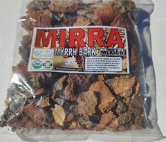 4oz Mirra Cascara/corteza, mirra infusion/tea, Myrrh bark, sangrado de encias !!