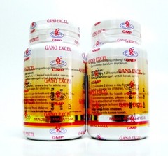 5 Bottles Gano Excel Excellium 90 + 5 Bottles Gano Ganoderma 90 Capsules NEW USA