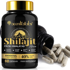 Pure 100% Himalayan Shilajit Soft Resin Organic Extremely Potent Fulvic Acid