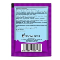 [SIDOMUNCUL] Xanthorrhiza Jamu Increase …