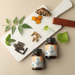 Organic India Beautiful Skin for Healthy Glowing Skin, purify the blood | 60 Cap