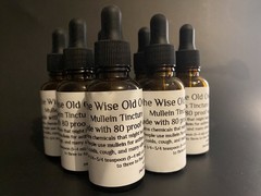Mullein Leaf Tincture Natural Liquid Drops Extract 2 Oz Lungs Breath Respiratory
