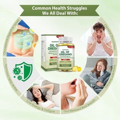 Oil of Oregano With Black Seed Oil 6000mg, 6 in 1 fomula