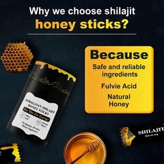 Naturally Sweeter Himalayan Shilajit Sticks with Organic Honey Better Alt Pure
