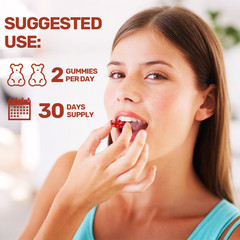 60pcs Turmeric Gummies – 450 mg Turmeric Extract & 75 mg Ginger per Serving