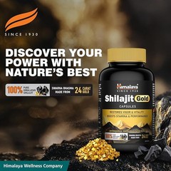 Himalaya Shilajeeet 20 Capsules, Restores Vigor & Vitality Boost Stamina