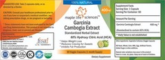 Garcinia Cambogia Extract 60% HCA Pure & high quality Garcinia Extract CAPSULES