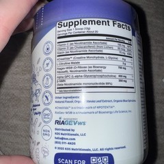 KOS Spark of Blue Genius Cellular Energy 8.21 oz Blue Raspberry Exp 10/2027