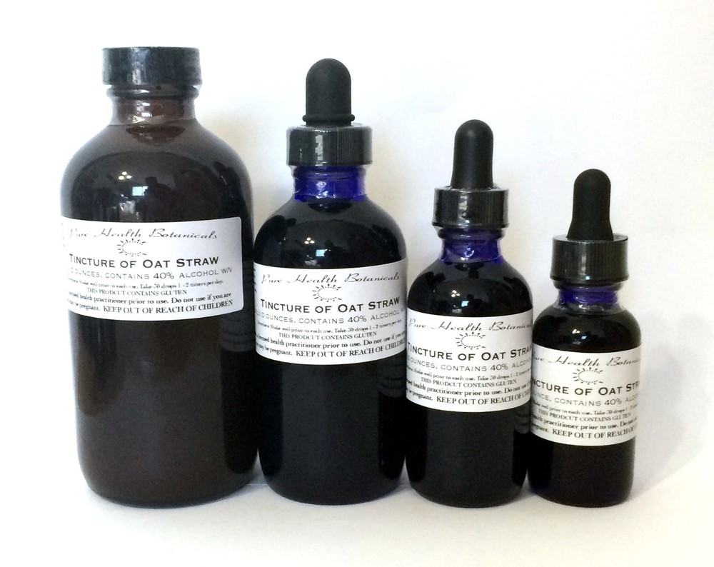 Oat Straw Tincture, Extract, Aphrodisiac, Energy, Weight Loss, Multiple Sizes