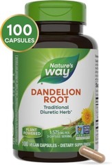 Dandelion Root 1,575 mg per serving Non-GMO Nature’s Way Gluten Free Vegetarian