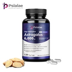 120pcs Astragalus 20:1 Extract-with Bioperine,Immune System Support,Heart Health