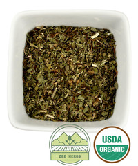 Organic Spearmint Leaf, c/s (Mentha spicata)