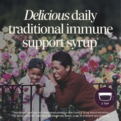 Nature’s Way Sambucus Elderberry Syrup Immune Support 8 fl oz Vegan