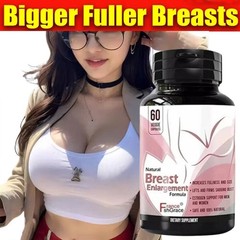 2x Breast Enhancement Pills & Estrogen Supplement Bigger Bust Women Female Chest