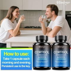Cirtisol supplement – relieve stress, stabilize mood, relax daily life