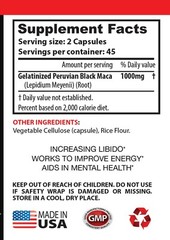 anti inflammation supplements – BLACK MACA – mood boost adult 3 BOTTLE