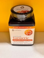 youtheory Turmeric 2250mg Extra Strength 210 Capsules