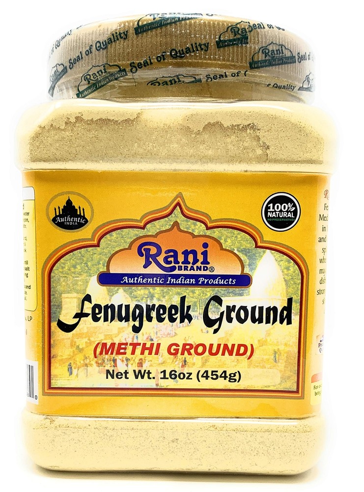 Rani Fenugreek (Methi) Seeds Ground Powder 16oz (454g)