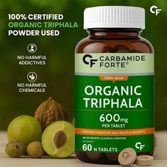 Triphala Tablets 100% Organic For Eyes, Hair, Liver – 60 Tablets A527