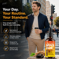 Men’s Energy-Boosting Liquid Supplement & Potency Drops