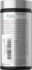 Dandelion Root Capsules 1800mg | 120 Count | Non-GMO, Gluten Free | by Horbaach