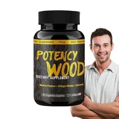 60pcs Potency Wood Capsule Pure Natural Herbal Formula Supplement Capsules