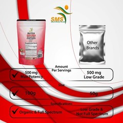 Butea Superba 10:1 Extract Powder Red Kwao Krua High Quality Full Spectrum 200g
