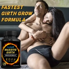 Massive Girth Capsules For Cardiovascular And Urogenital Health 120 Capsules US