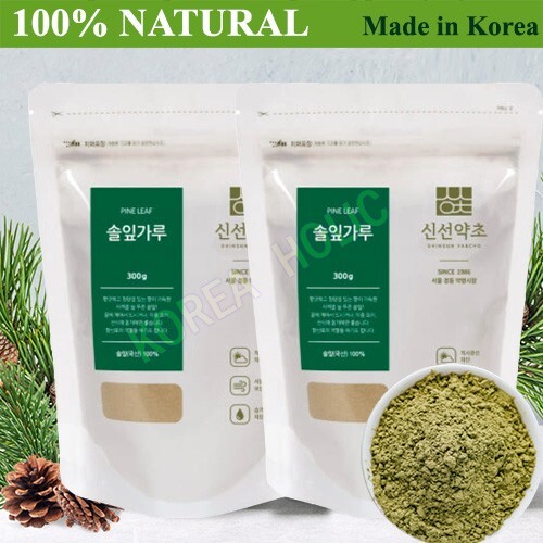 1+1 100% Natural Pine Leaf Powder 300g Medicinal Korean Herbal Powder