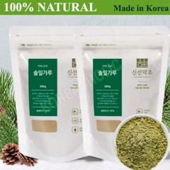 1+1 100% Natural Pine Leaf Powder 300g Medicinal Korean Herbal Powder