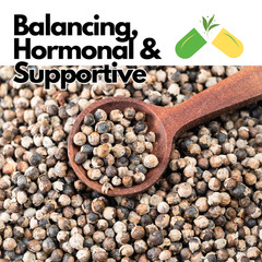 Chaste Berry Herb | Whole or Powder | Hormonal Balance Support 1oz 4oz 8oz Sizes