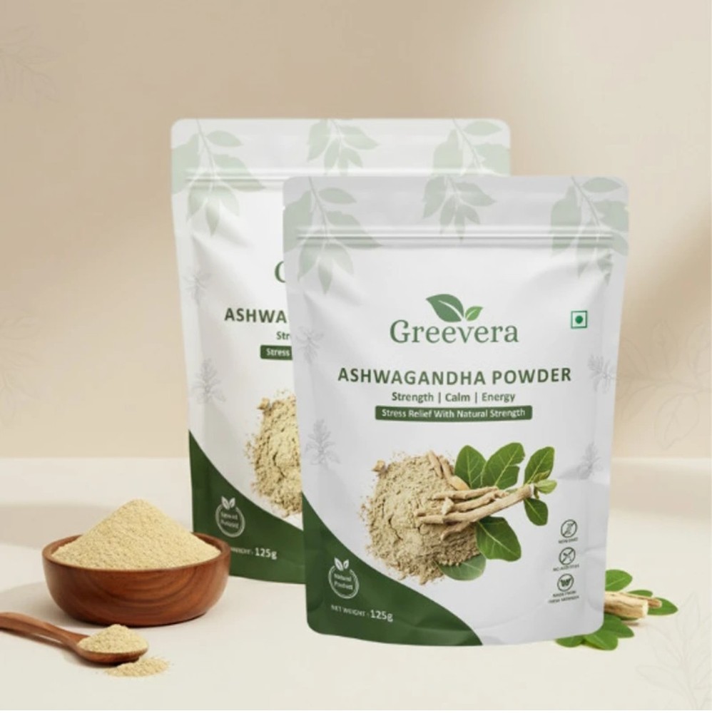 100% Pure Ashwagandha Powder | Finely Ground | 250 g Resealable Pack