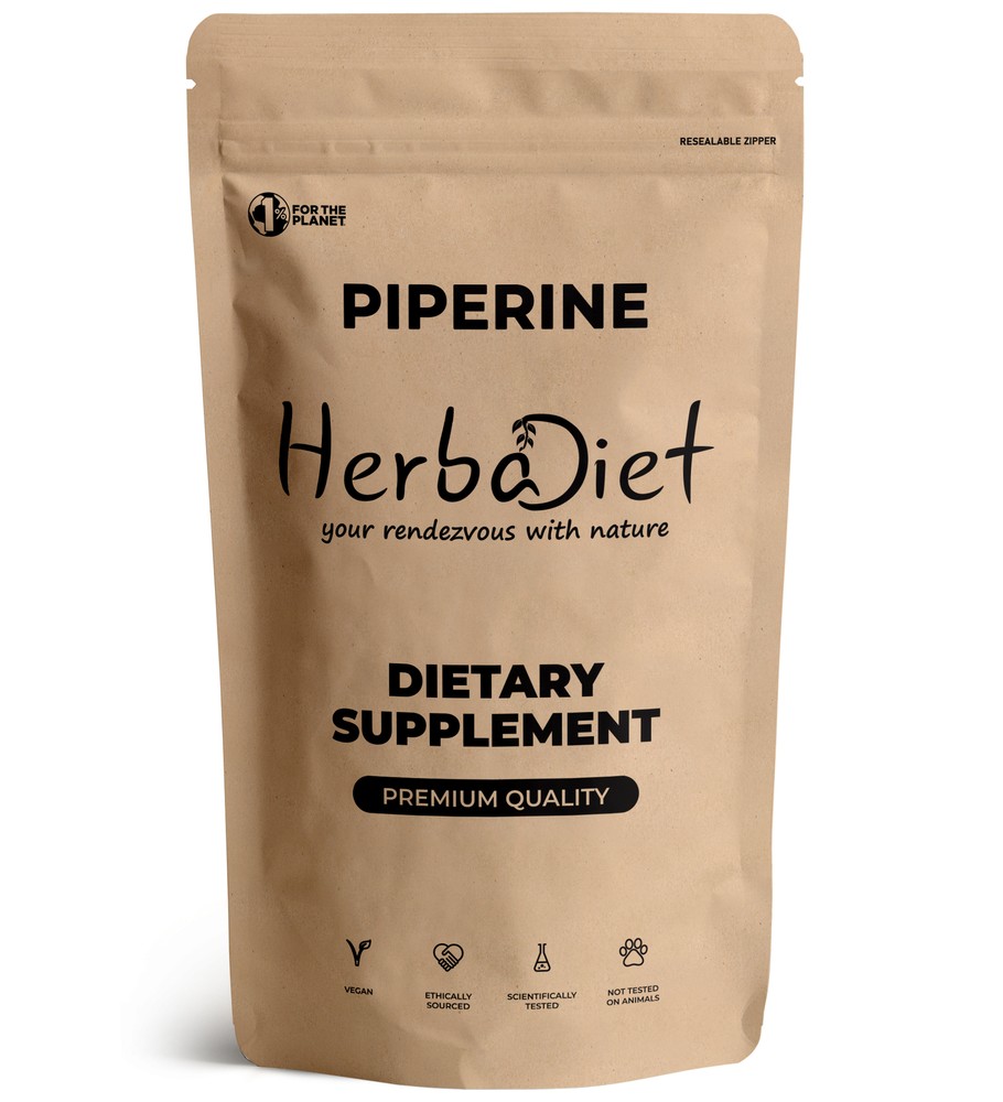 Piperine 95% Black Pepper Extract Powder 95% By HPLC Bioavailability Enhancer