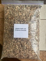 Aspen bark Organic Cut Dried Populus tremula 100g 200g 400g 450g from Carpathian