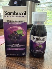 Sambucol Black Elderberry Original Formula Immune Syrup 4 fl oz 120 mL